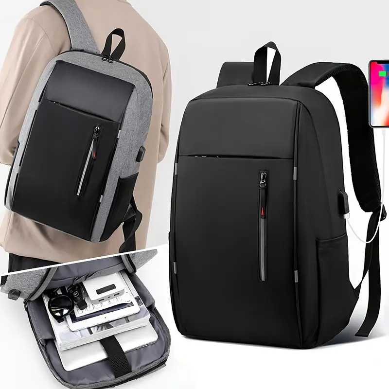 Travel Backpack with USB Port