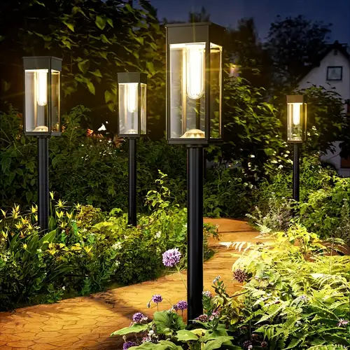 Solar Garden Lamp Set